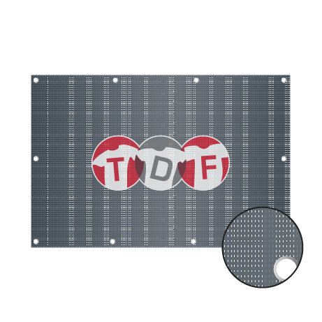 Polymesh Banner | individuelle Größe | einseitig bedruckt