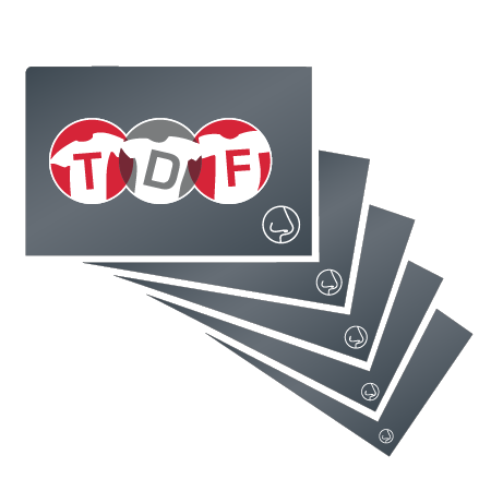 Visitenkarten | Duftlack Früchte | beidseitig