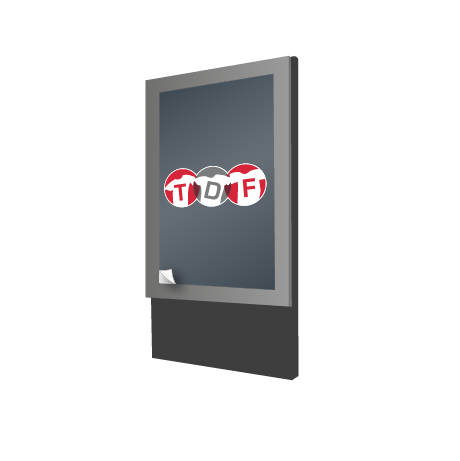 Backlightfolie mit freier Größe