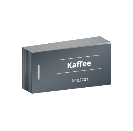 Blockgutscheine groß Individualdruck