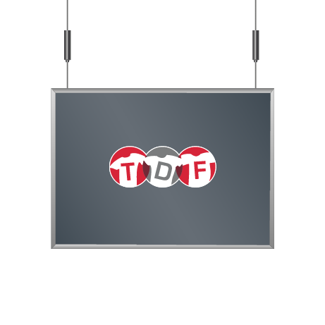 Deckenhänger | System Karlsruhe | DIN A3 quer