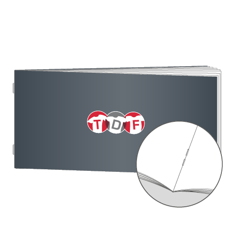 Broschüren Drahtheftung DIN lang