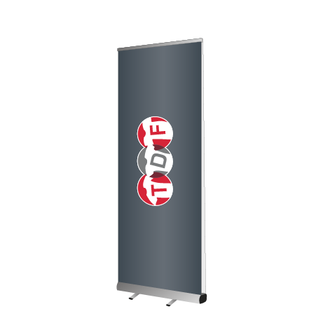 Roll-Up Double | B 85 cm x H 200 cm | beidseitig bedruckt
