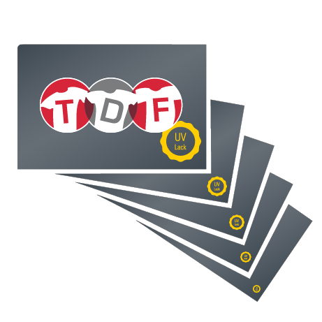 Visitenkarten | Gold | einseitig