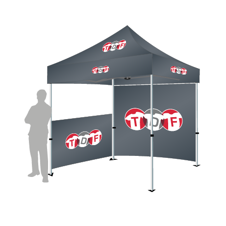 Faltpavillon | 3x3 | bedruckt