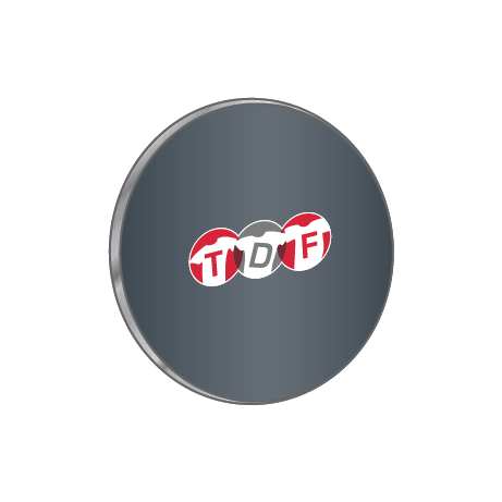 Textilspannrahmen für Wandmontage | D 40 cm | einseitig bedruckt