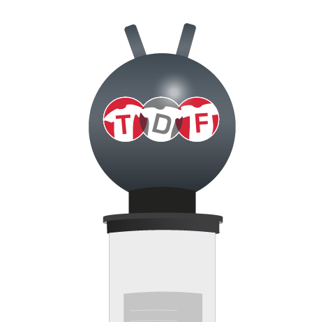 Aufblasbarer Hüpfball als Sonderproduktion