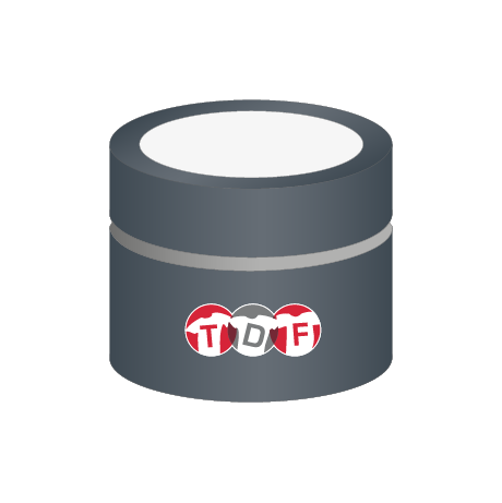 Produktnachbildung Dose