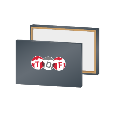 Leinwanddruck auf 2 cm Keilrahmen