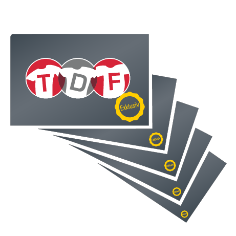 Visitenkarten | Chromeffekt | einseitig