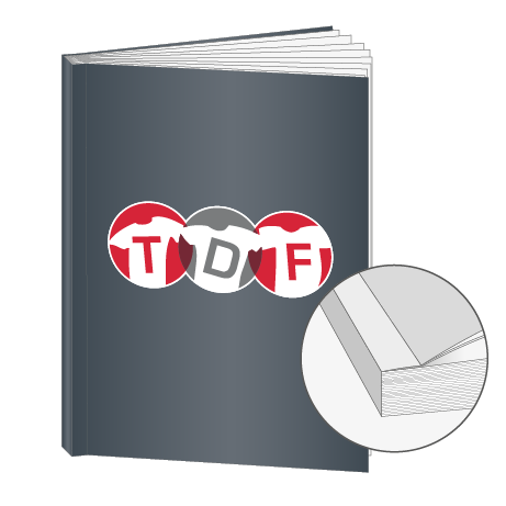 Broschüren Klebebindung DIN A6