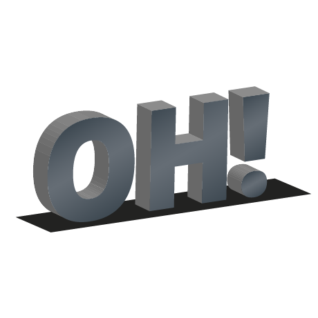 3D-DEKOBUCHSTABEN Sonderproduktion