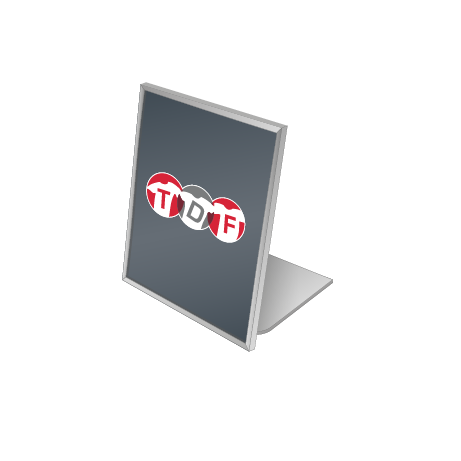 Tischaufsteller | System Karlsruhe | DIN A6 hoch