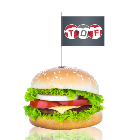 Burgerfahnen | ca. 15 cm | beidseitig bedruckt