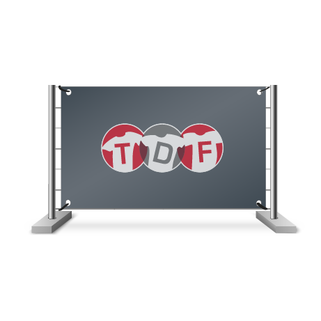 Bauzaunbanner | B 340 cm x H 173 cm | einseitig bedruckt