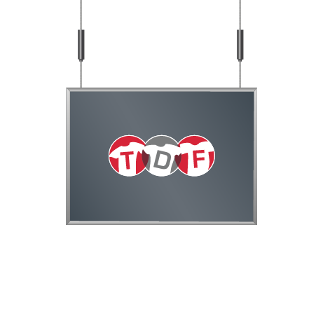 Deckenhänger | System Karlsruhe | DIN A4 quer