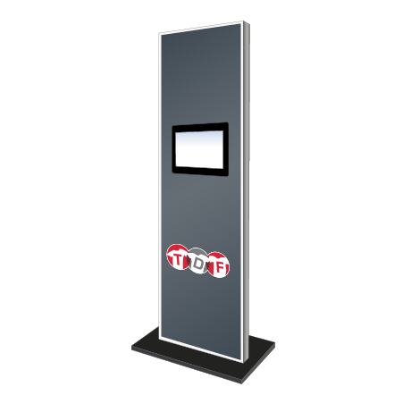 Präsentations-Display mit Monitor