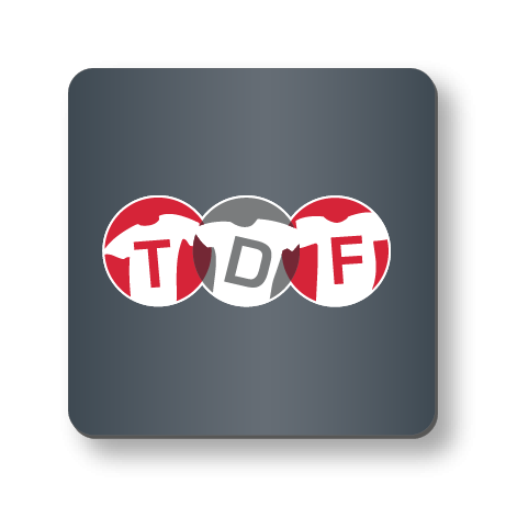 Getränkeuntersetzer aus Airlaid | 9 cm x 9 cm eckig | einseitig bedruckt